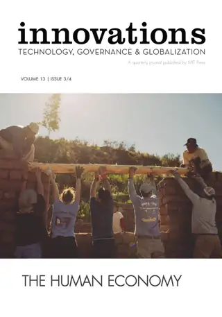 Innovations: Technology, Governance, Globalization