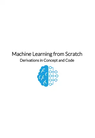 Machine Learning from Scratch