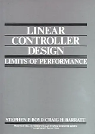 Linear Controller Design