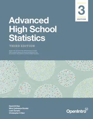 Advanced High School Statistics, 3rd Edition