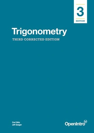 Precalculus: Trigonometry