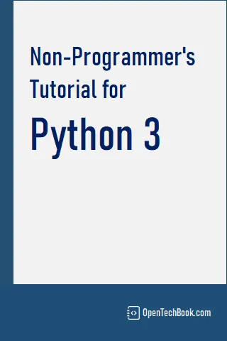 Non-Programmer's Tutorial for Python 3